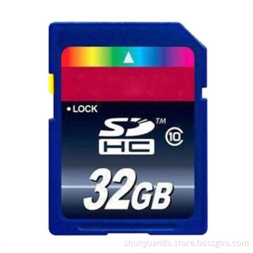 Customized Logo Full Capacity SD Card, High Transfer Rate for Fast Copying/Downloading